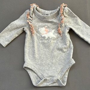 Disney Baby Onesie Size 0-3 Months!